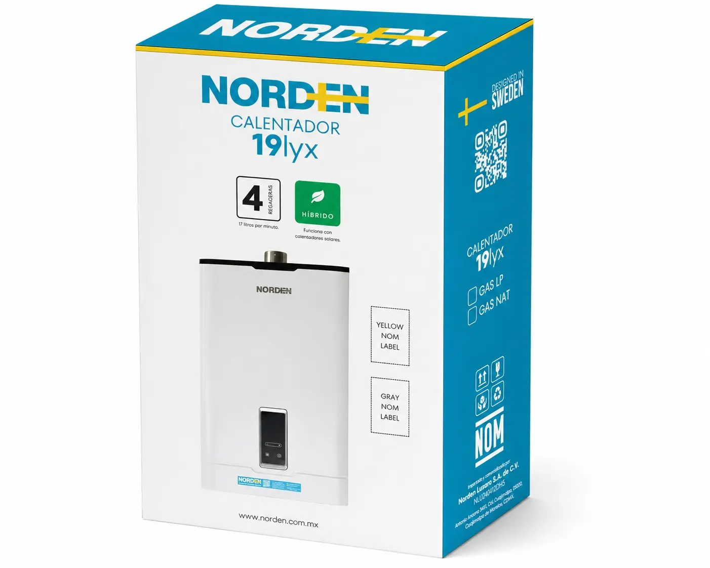 Norden — Línea de empaques, trabajo de Conver-za (1 de 3)