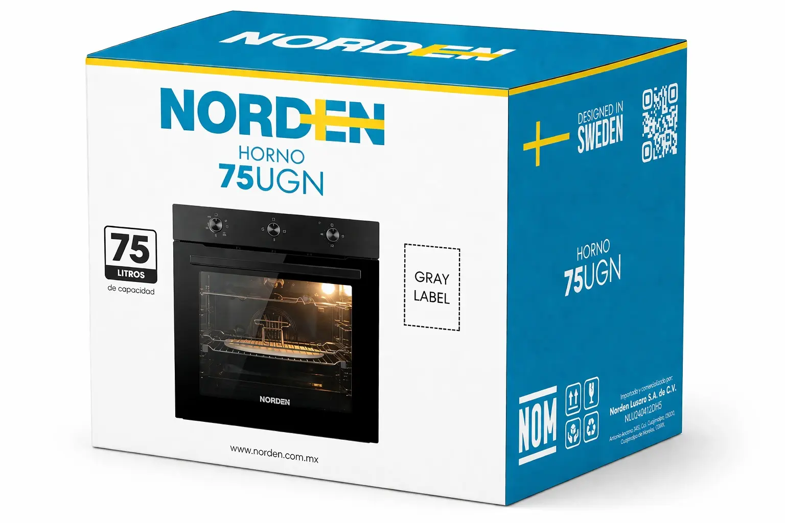 Norden — Línea de empaques, trabajo de Conver-za (3 de 3)